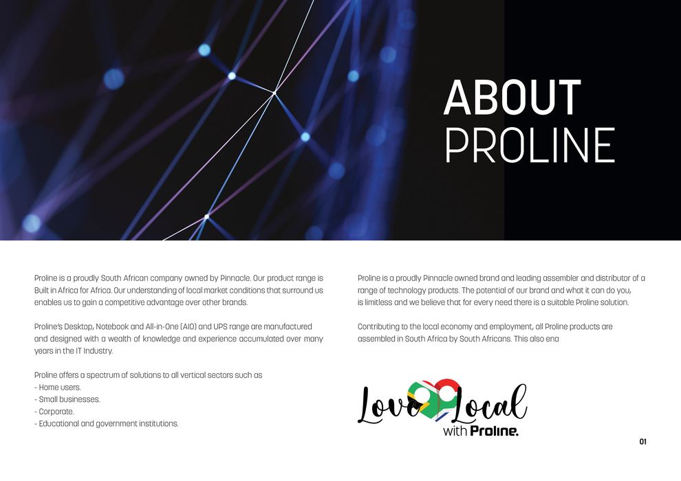 Proline catalogue in Parow | Pinnacle Proline Product Catalogue | 2023/08/28 - 2024/06/30
