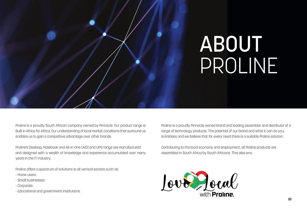 Proline catalogue in Centurion | Pinnacle Proline Product Catalogue | 2023/08/28 - 2024/06/30