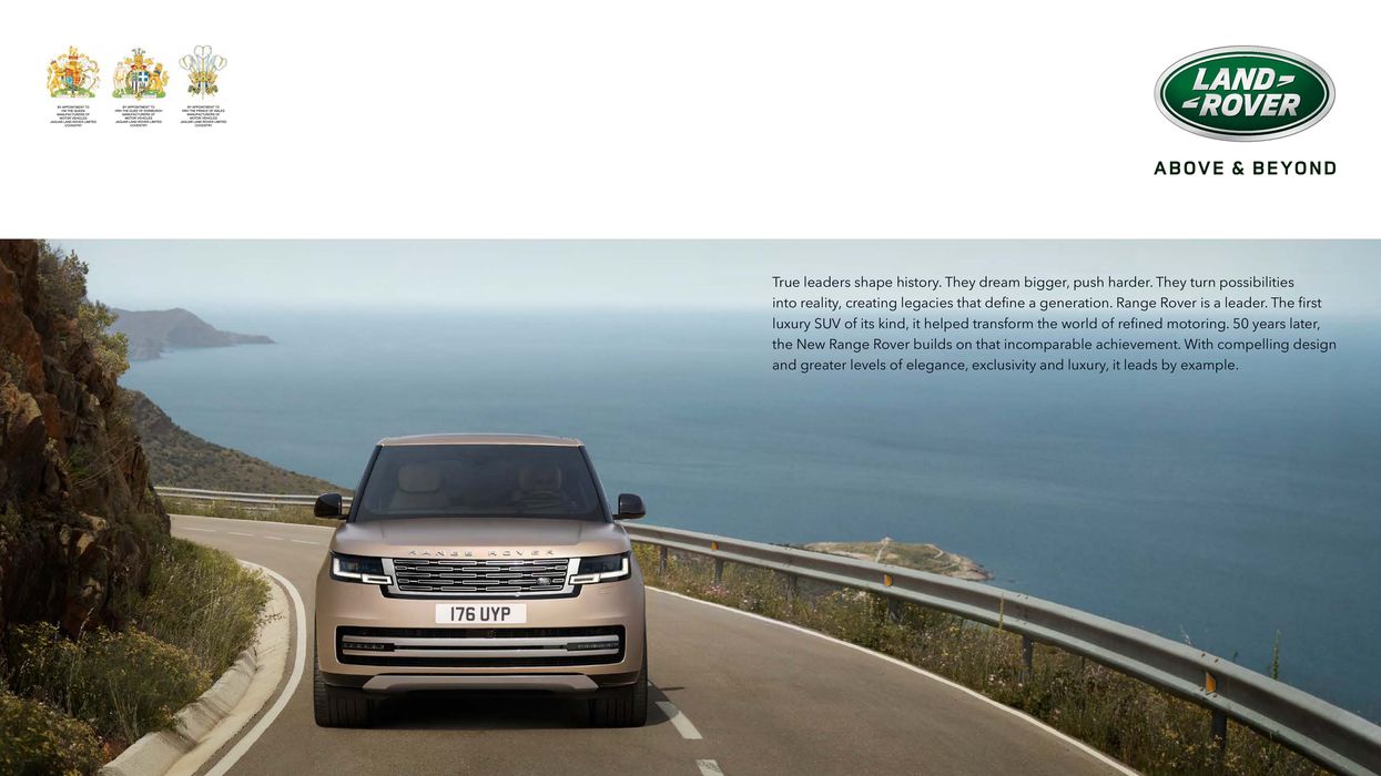 Land Rover catalogue in Port Elizabeth | Range Rover Brochure | 2023/09/06 - 2024/09/06