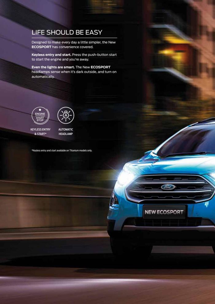 Ford catalogue in Rustenburg | Ford EcoSport | 2023/09/19 - 2024/09/19