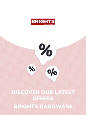 Brights Hardware catalogue in Melkbosstrand | Offers Brights Hardware | 2023/09/21 - 2024/09/21