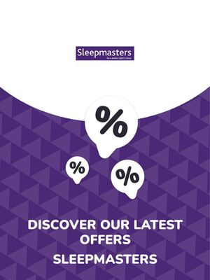 Sleepmasters catalogue in Parys | Offers Sleepmasters | 2023/09/22 - 2024/09/22