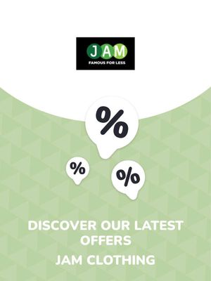 JAM Clothing catalogue | Offers JAM Clothing | 2023/09/22 - 2024/09/22