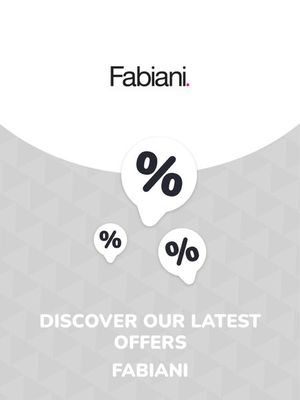 Fabiani catalogue in Johannesburg | Offers Fabiani | 2023/09/22 - 2024/09/22