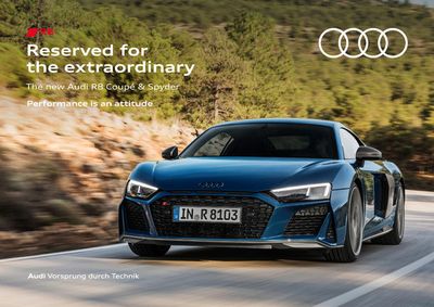Audi catalogue | Audi R8 | 2023/09/28 - 2024/09/28