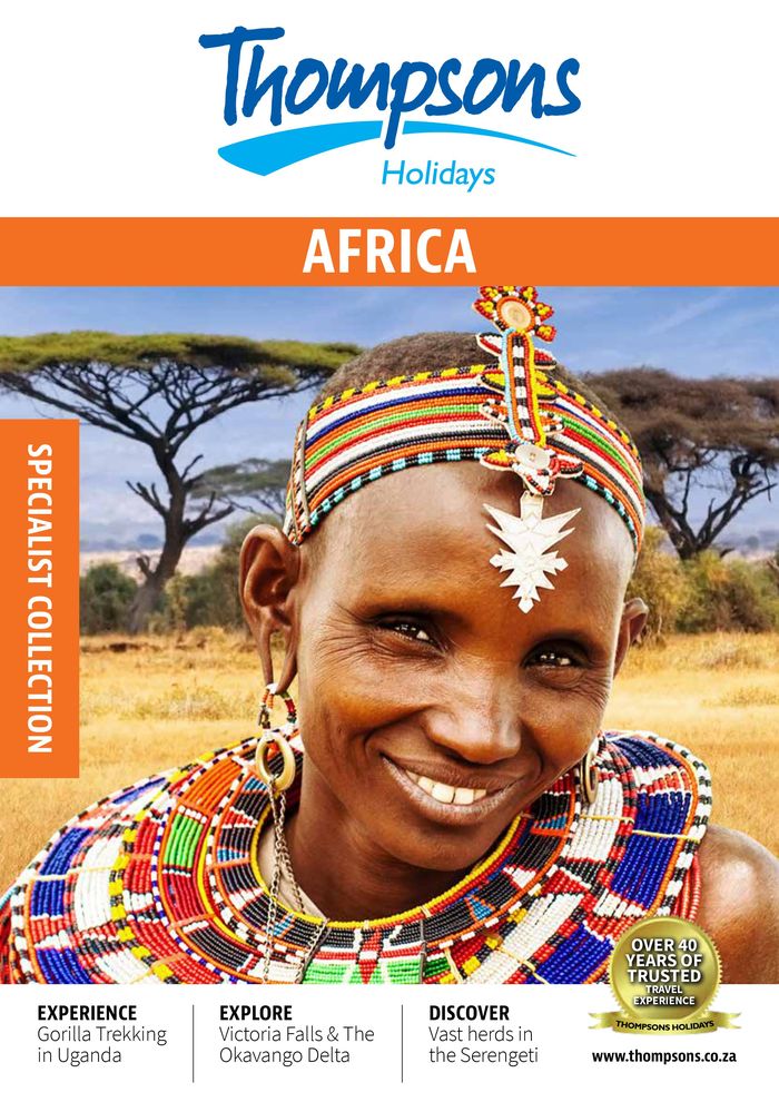 Thompsons catalogue | Africa Brochure - Specialist Collection | 2023/10/03 - 2024/07/31