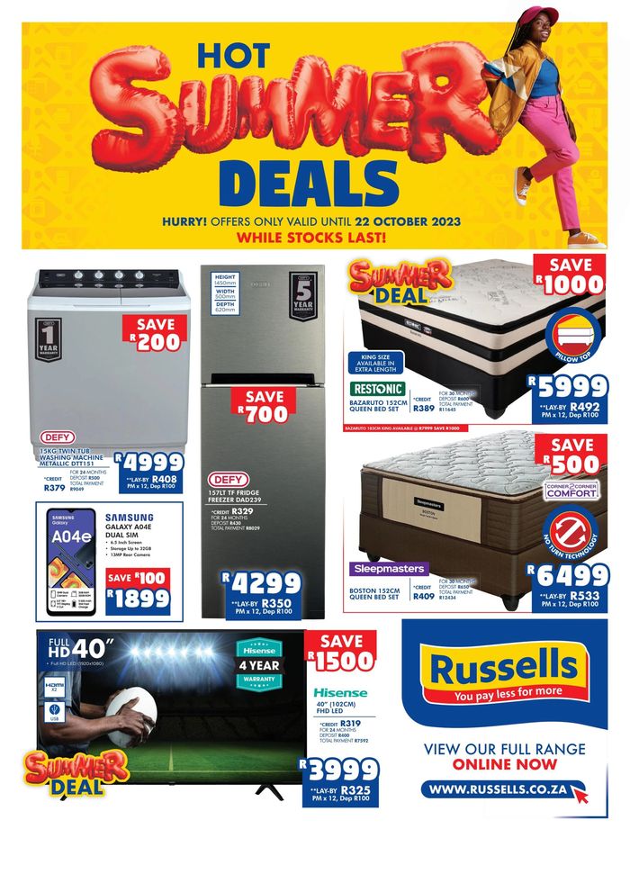 Russells Catalogues & Specials October 2023 Tiendeo