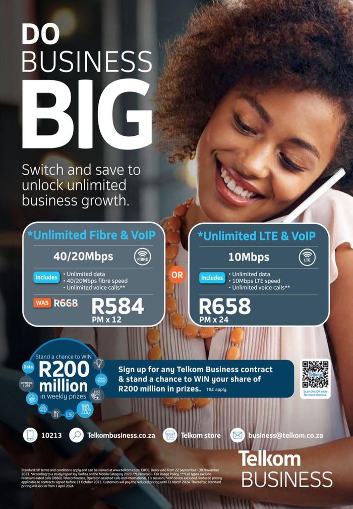 Telkom Vereeniging River Square Shopping Centre, Nile Drive, Three