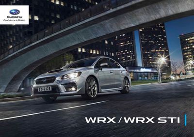 Subaru catalogue | Subaru WRX - WRX STI | 2023/10/09 - 2023/12/31