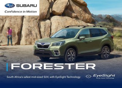 Subaru catalogue | Subaru Forester | 2023/10/09 - 2023/12/31