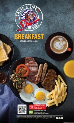 Spur catalogue | Break Fast Menu | 2023/10/24 - 2023/12/31