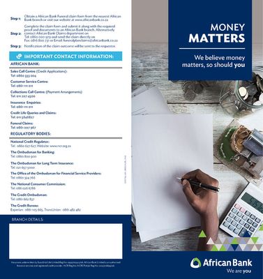 African Bank catalogue | Money Matters | 2023/10/31 - 2023/12/31