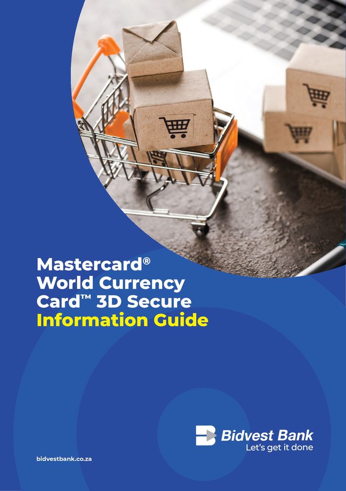 Bidvest Bank catalogue in Johannesburg | World Currency Card - Guide | 2023/10/31 - 2024/06/30