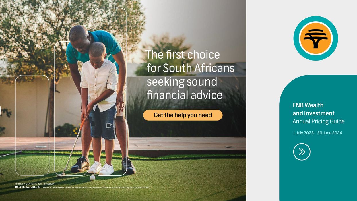 FNB catalogue in Cape Town | FNB Wealth and Investment | 2023/10/31 - 2024/06/30