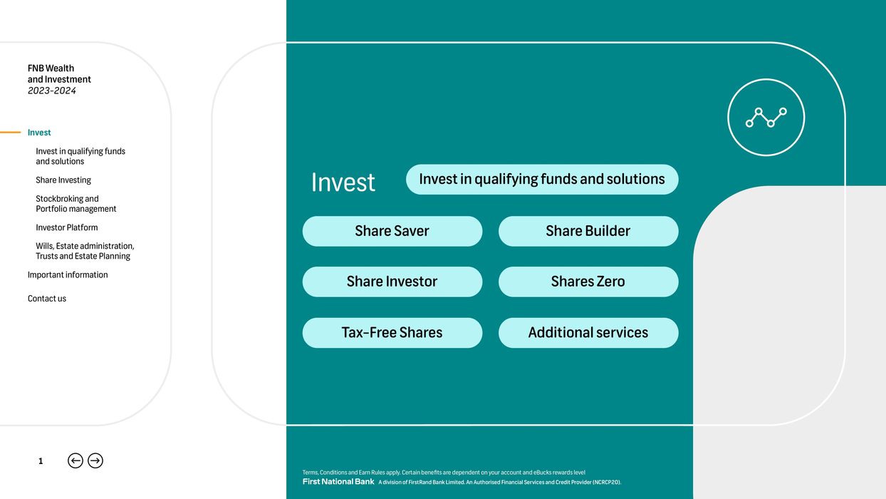 FNB catalogue in Cape Town | FNB Wealth and Investment | 2023/10/31 - 2024/06/30