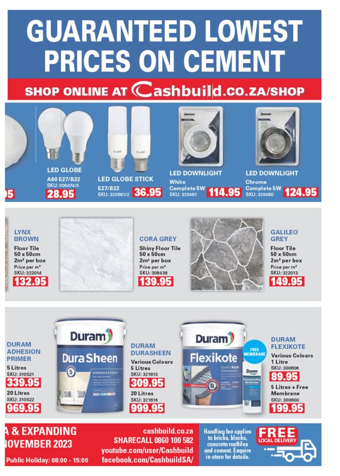 Cashbuild Musina Main Rd, Solly Noord Shopping Mall, MUSINA Trading