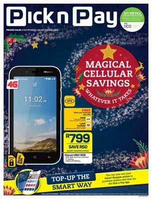 Pick n Pay catalogue | Magical Cellular Savings  | 2023/11/06 - 2023/12/24