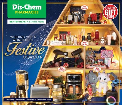 Beauty & Pharmacy offers | Festive Gift Guide in Dis-Chem | 2023/11/06 - 2023/12/24