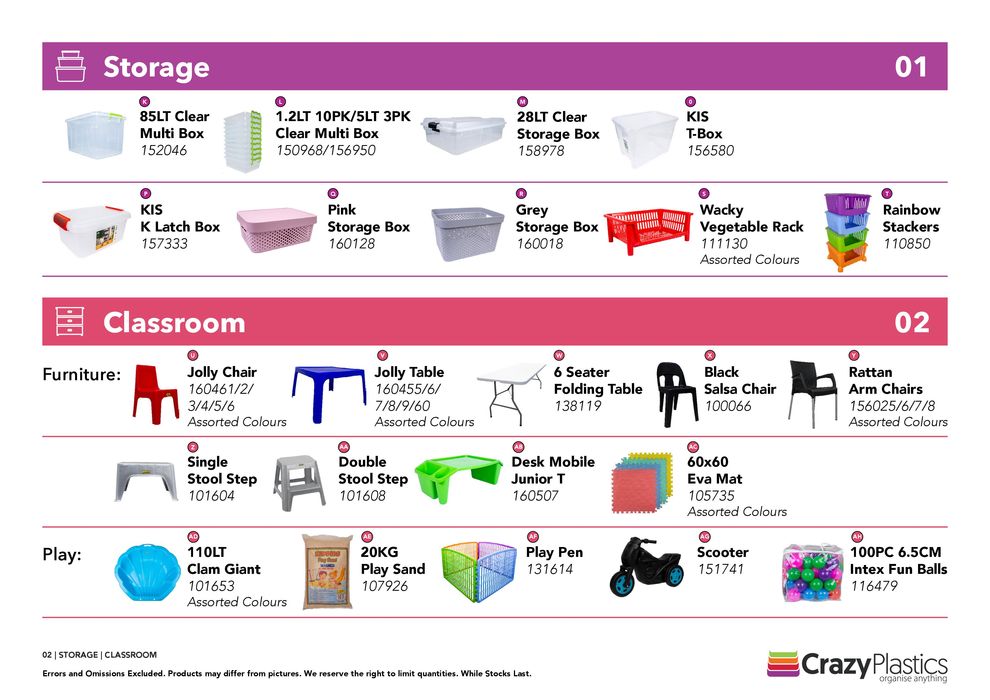 Crazy Plastics catalogue | School Products | 2023/11/06 - 2023/12/31