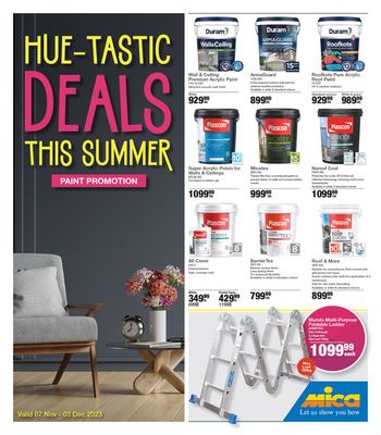 Mica catalogue | Hue-Tastic Deals This Summer  | 2023/11/07 - 2023/12/03