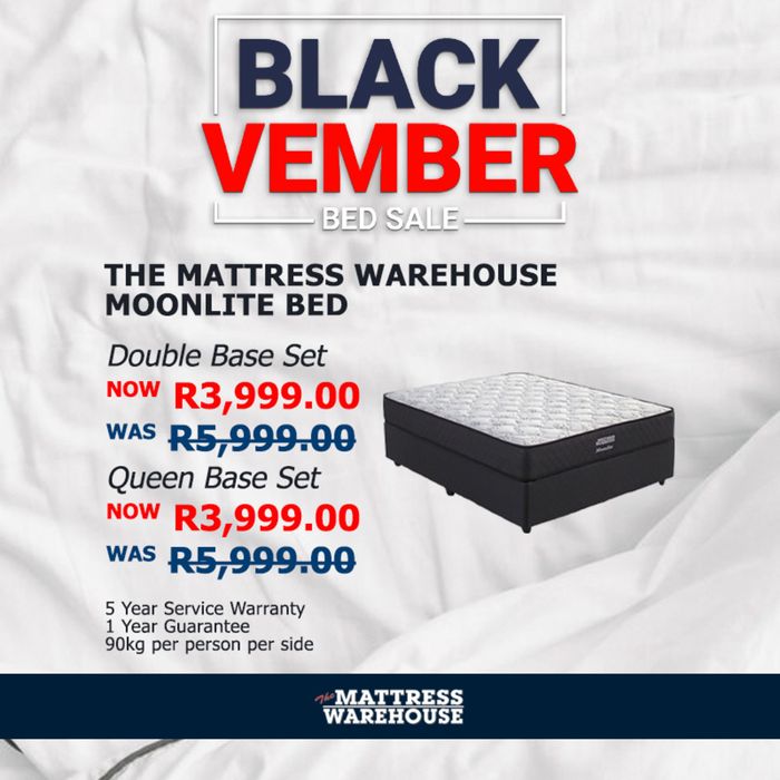 The Mattress Warehouse in Polokwane Black Friday 2023 Catalogues