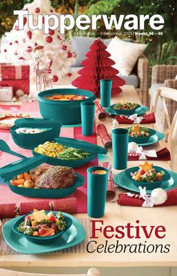 Tupperware catalogue | Festive Celebrations | 2023/11/10 - 2023/12/05