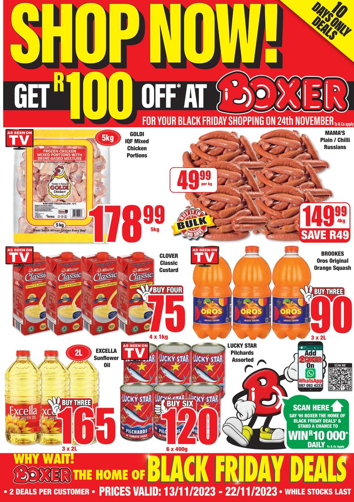 Boxer in Musina Black Friday 2023 Specials & Catalogues Tiendeo
