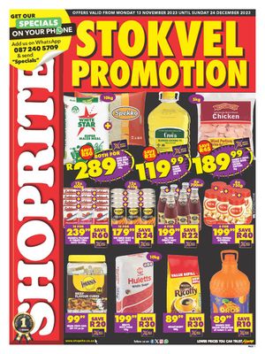 Groceries offers | Stokvel Promotion in Shoprite | 2023/11/14 - 2023/12/24