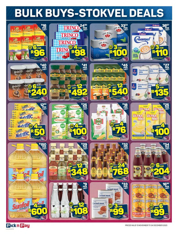 Pick n Pay Western Cape : Specials (05 October - 08 October 2023