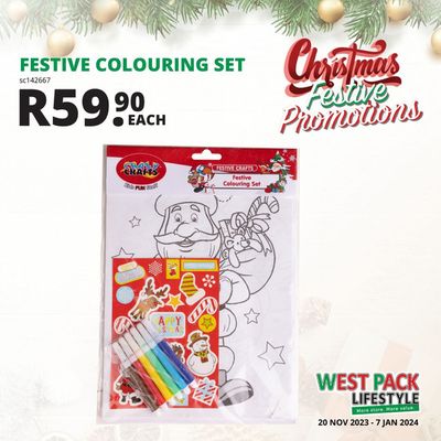 West Pack Lifestyle catalogue | Christmas Festive Promotions | 2023/11/20 - 2024/01/07