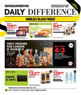 Black Friday offers | TDD WC - Black Friday in Woolworths | 2023/11/20 - 2023/12/03