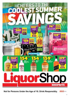 Shoprite LiquorShop catalogue | Cheers To The Coolest Summer | 2023/11/20 - 2023/12/10