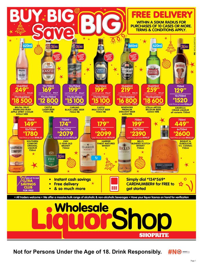 Shoprite LiquorShop catalogue | Buy Big Save Big | 2023/11/20 - 2023/12/03