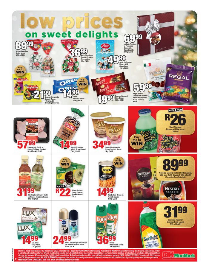 OK MiniMark catalogue | Low Prices On Sweet Delights | 2023/11/22 - 2023/12/10