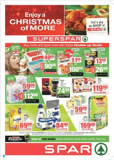 SuperSpar catalogue | SuperSpar Enjoy Christmas | 2023/11/22 - 2023/12/05