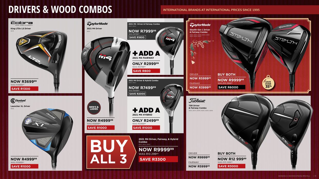 The Pro Shop catalogue | Your Golf Our Game | 2023/11/24 - 2023/12/31