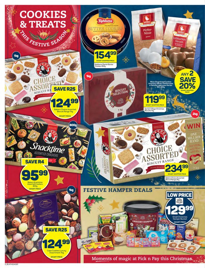 Pick n Pay catalogue | Offers Moments Of Magic | 2023/11/27 - 2023/12/26