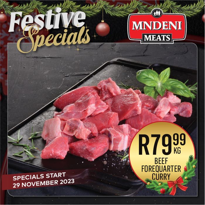 Bluff Meat Supply catalogue | Mndeni Meats Promotions | 2023/11/30 - 2023/12/03