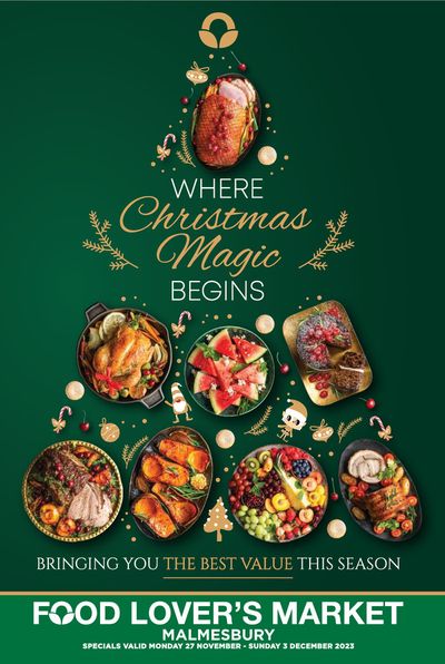Food Lover's Market catalogue | Where Christmas Magic Begins | 2023/11/30 - 2023/12/03
