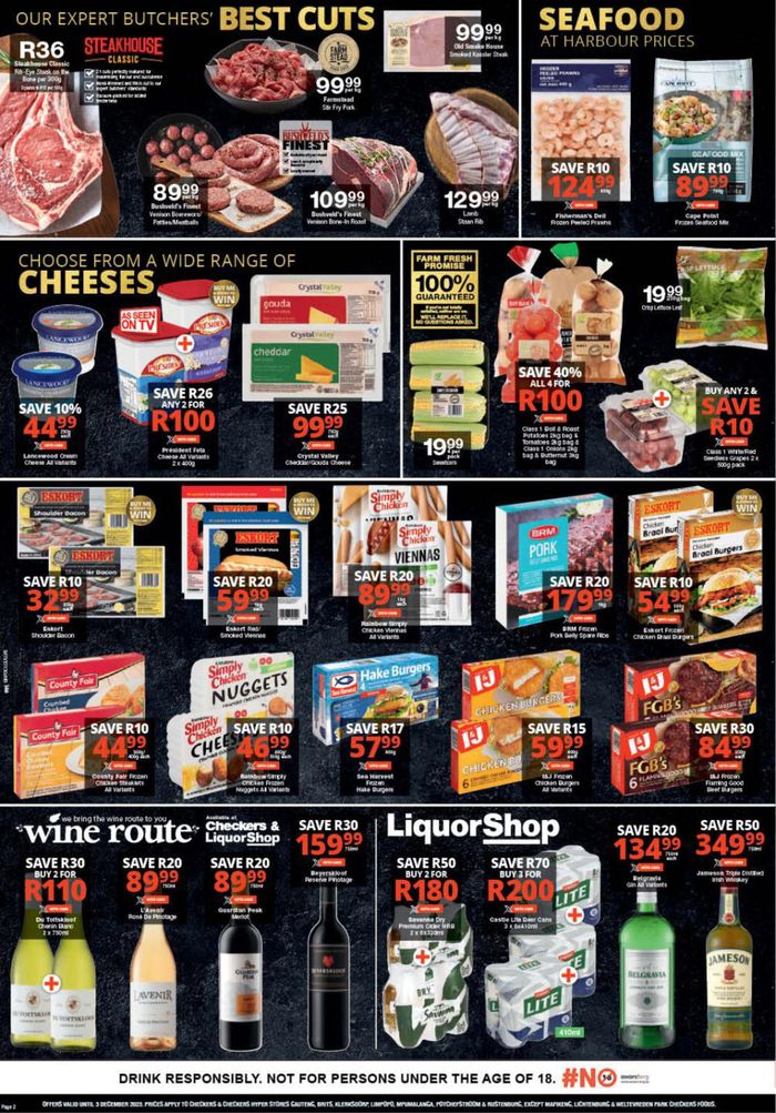Checkers Hyper catalogue | Offers Festive Savings | 2023/11/30 - 2023/12/03