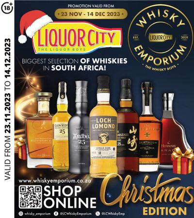 Liquor City catalogue | Christmas Edition Offers | 2023/12/04 - 2023/12/14