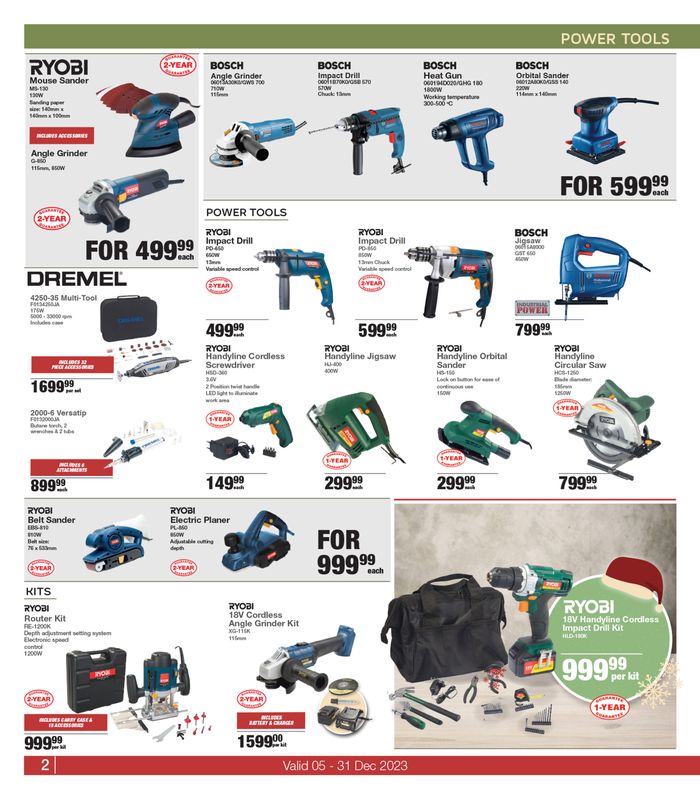 Mica catalogue | Promo Festive Sale | 2023/12/05 - 2023/12/31