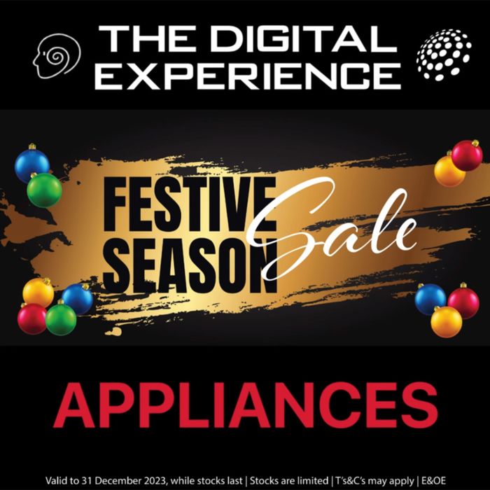 The Digital Experience catalogue | Festive Season Sale | 2023/12/05 - 2023/12/31