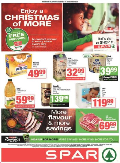 Spar in Johannesburg | Christmas Specials & Catalogues | Tiendeo