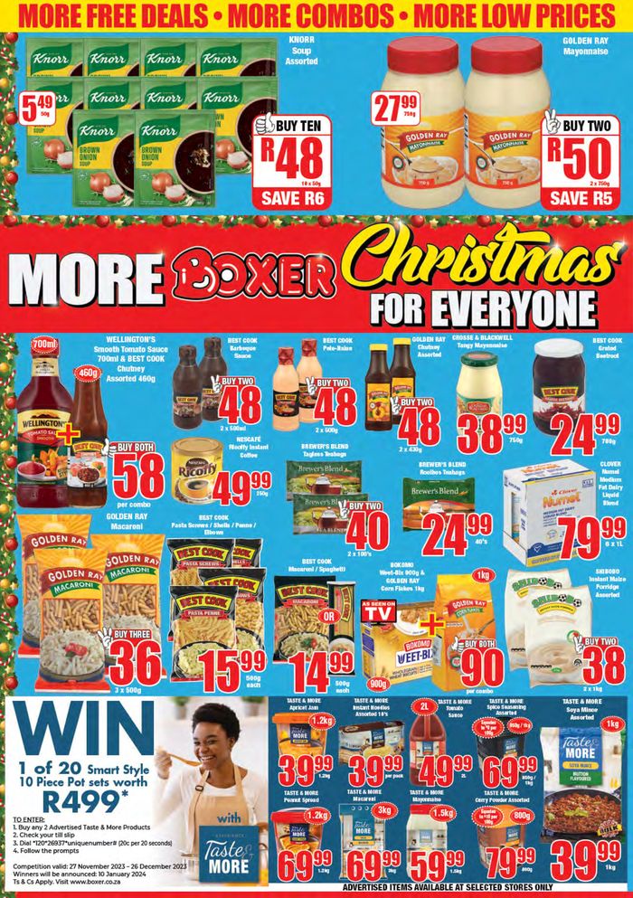 Boxer in Durban Christmas Specials & Catalogues Tiendeo
