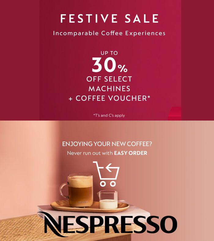 Nespresso Deals & Specials Christmas Tiendeo