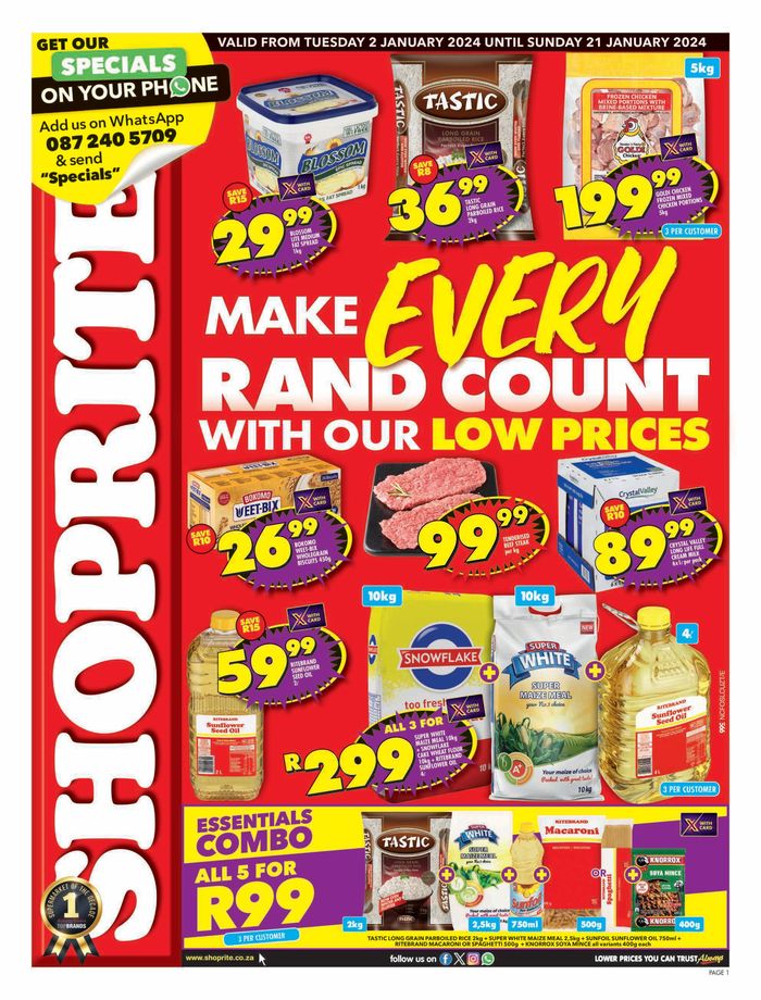 Shoprite in Kimberley | Back to school Specials & Catalogues | Tiendeo