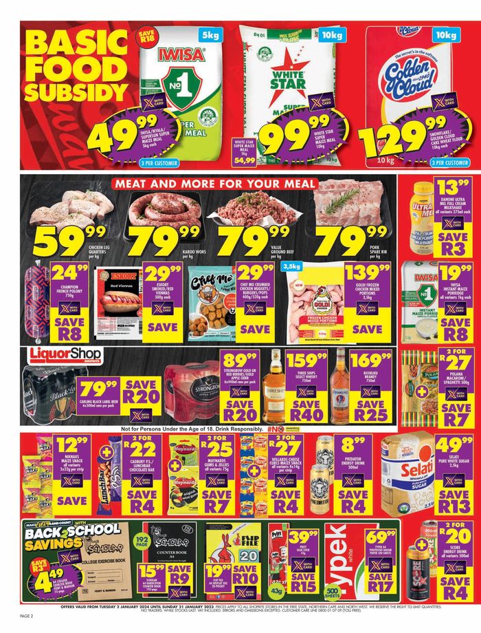 Shoprite in Bloemfontein Back to school Specials & Catalogues Tiendeo