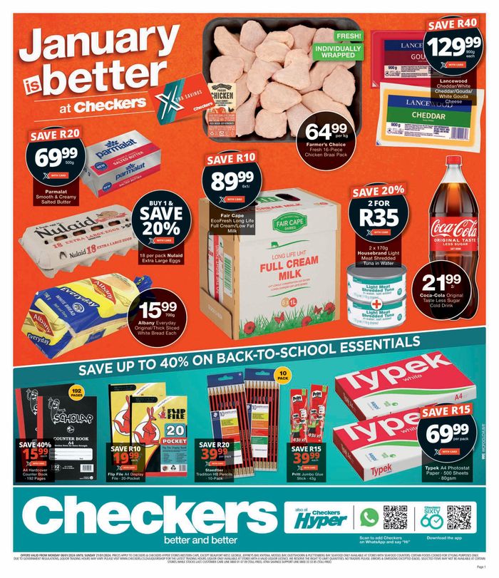 Checkers Milnerton - Shop 11 Canal Walk Centre | Trading Hours ...