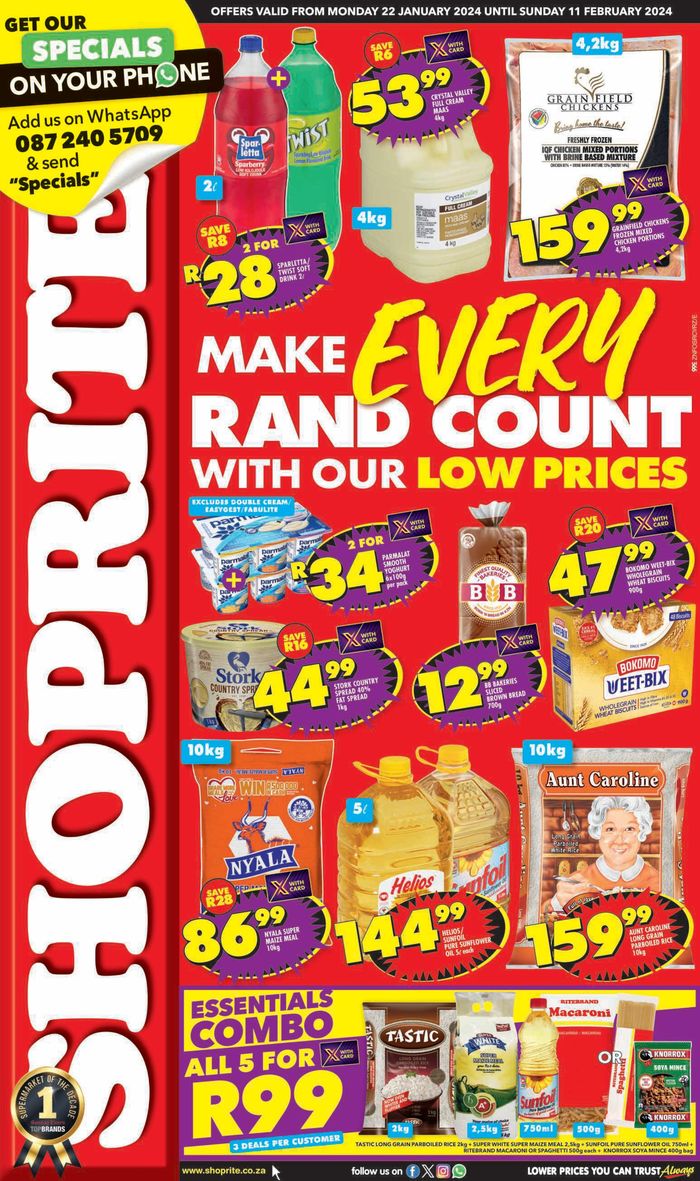 Shoprite Harding - Shop 1 Ithala Ctr Musgrave St | Trading Hours ...